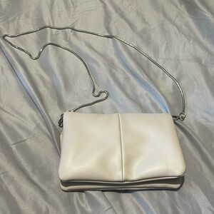 magnetic closure crossbody clutch with detachable chain